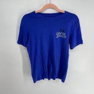 Under Armour Blue Can't be Stopped back graphic tshirt youth L